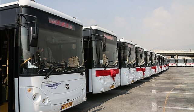 رونمایی از ۴۰ اتوبوس جدید در پایتخت/اتوبوس‌ها طی ۱۰ روز آینده پلاک گذاری و وارد ناوگان می‌شوند