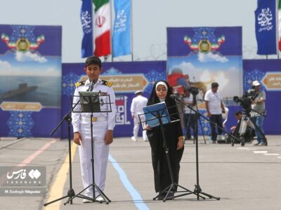 مراسم استقبال رسمی از «ناوگروه ۸۶ ارتش»