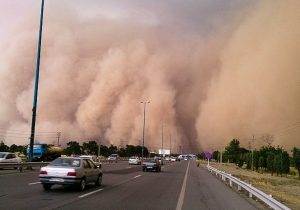 احتمال توفان شن در ۱۰ استان/رگبار و رعد و برق در ۱۵ استان