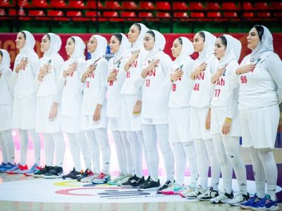 صعود تاریخی بانوان بسکتبال ایران به نیمه‌نهایی کاپ آسیا