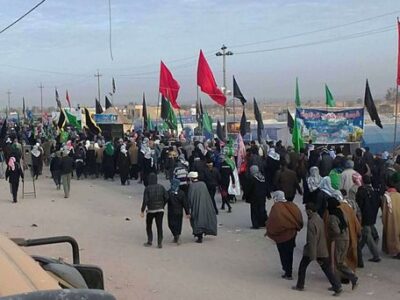 اربعینی ها به دلیل گرمای هوا شبانه پیاده روی کنند