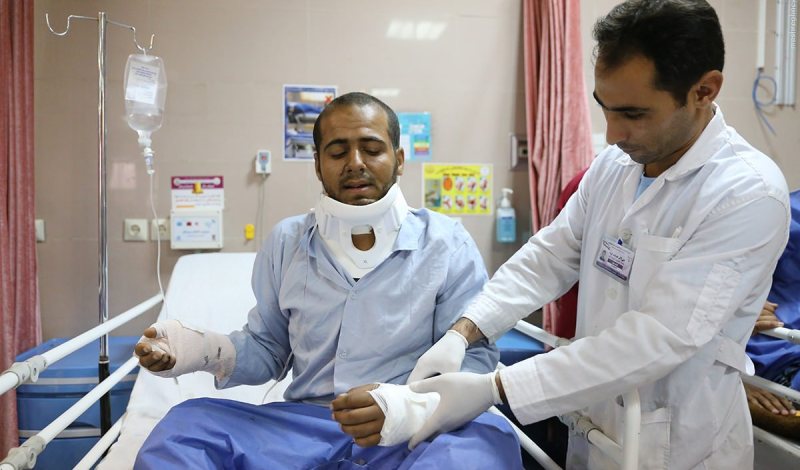 همه خدمات درمانی مصدومان حوادث اخیر رایگان است