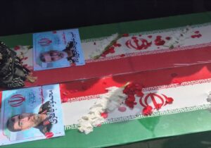 شهیدان حاجی‌زاده و باقری در بهشت زهرا آرام گرفتند