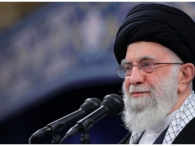 مراسم چهلم شهدای جنگ اخیر با حضور رهبر انقلاب
