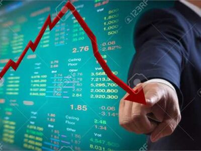 ریزش بیش از ۳۲ هزار واحدی شاخص کل بورس