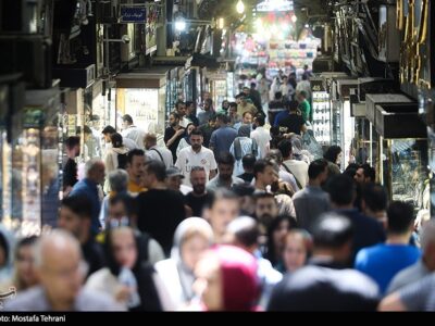 بازار تهران در روز تعطیل پایتخت