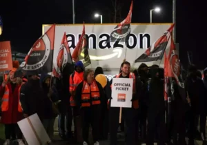 کارمندان آمازون همزمان‌با جشنواره بزرگ بلک فرایدی دست به اعتصاب زدند