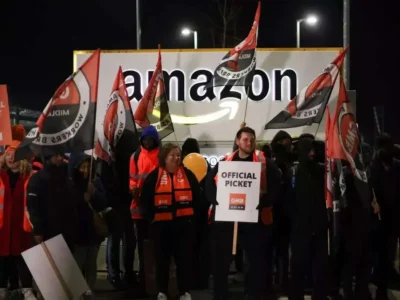 کارمندان آمازون همزمان‌با جشنواره بزرگ بلک فرایدی دست به اعتصاب زدند