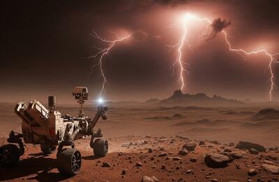 محققان مدعی ثبت صدای رعد و برق مریخی شدند