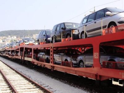 امکان واردات خودرو با قطار فراهم شد