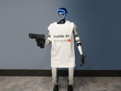 روبات انسان نما به یک یوتیوبر شلیک کرد!