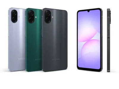 لو رفتن تصویر رسمی گلکسی A07 5G سامسونگ